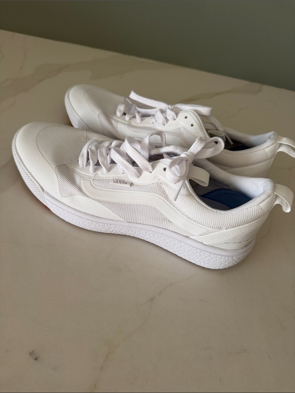 Vans White Low-Top Sneakers